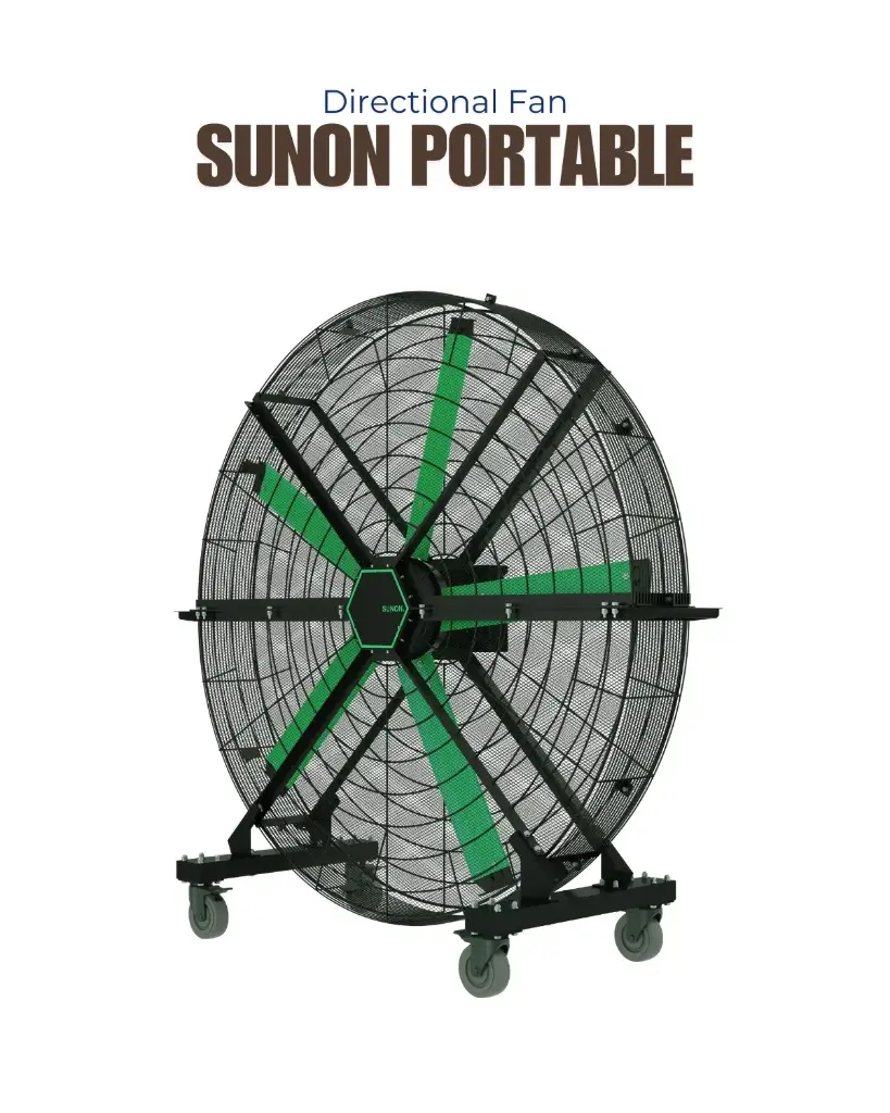 SUNON Portable Industrial HVLS